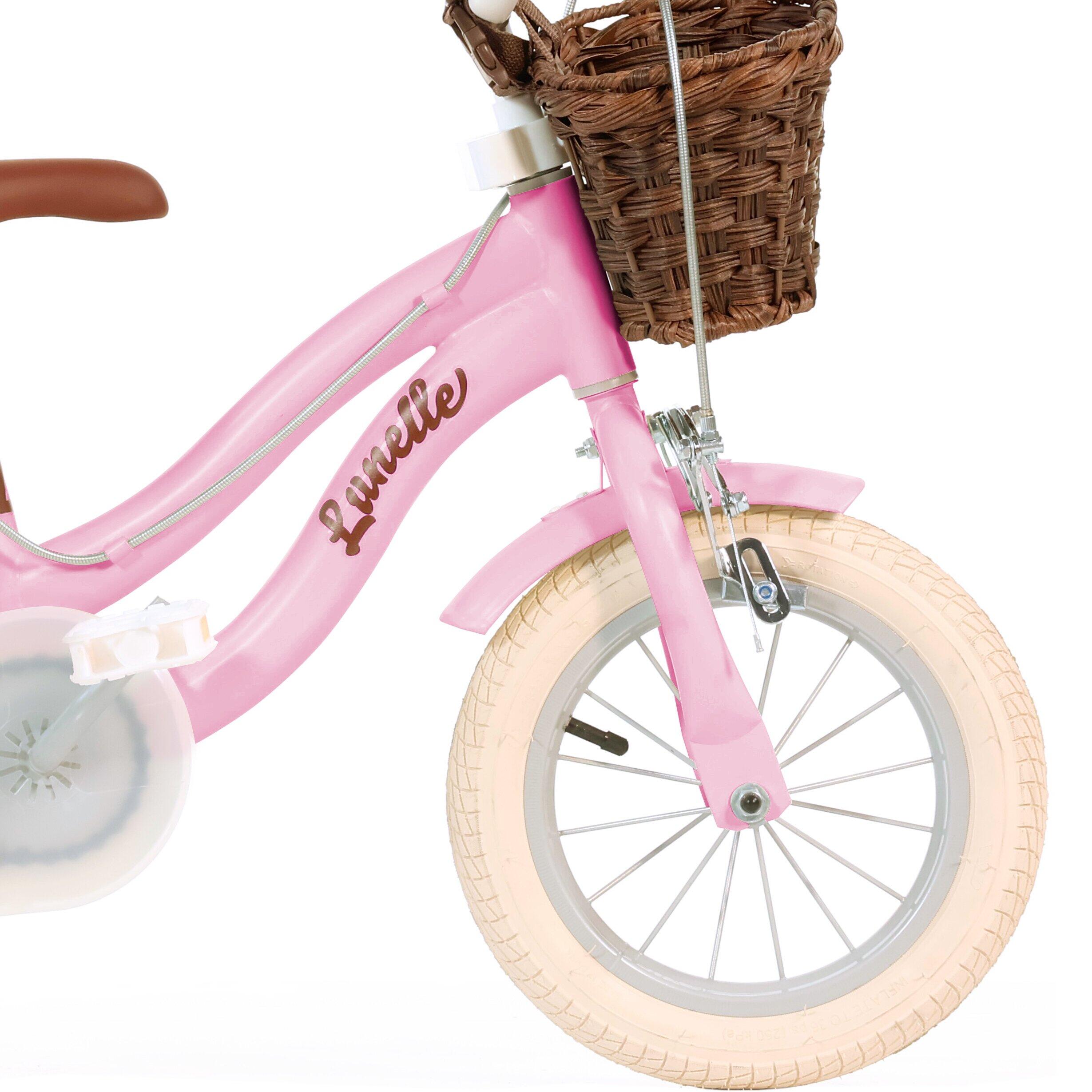 Bicicleta Niñas 12 pulgadas Lunelle 3 años 4/5