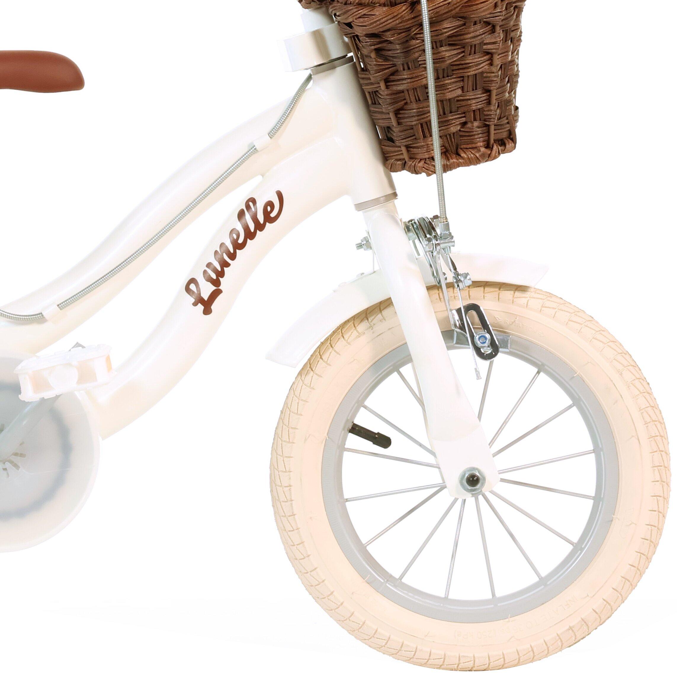 Bicicleta Niñas 12 pulgadas Lunelle 3 años 4/5