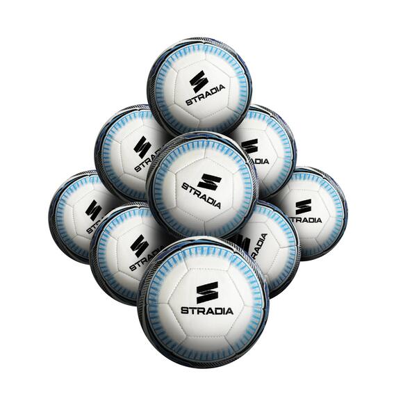 STRADIA “ECLIPSE” Soccer Ball – Size 5 – Pack of 10