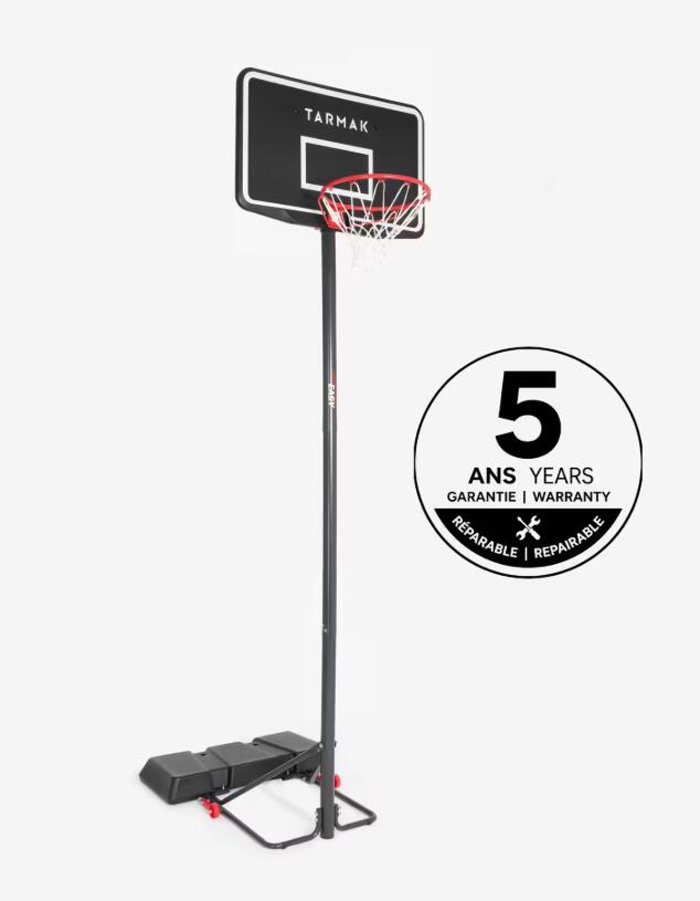 Tweedehands Basketbalpaal B100 Easy kinderen/volwassenen. 2/5