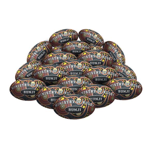STRADIA “BUNJI” Rugby League Ball – Size 5 – Pack of 20