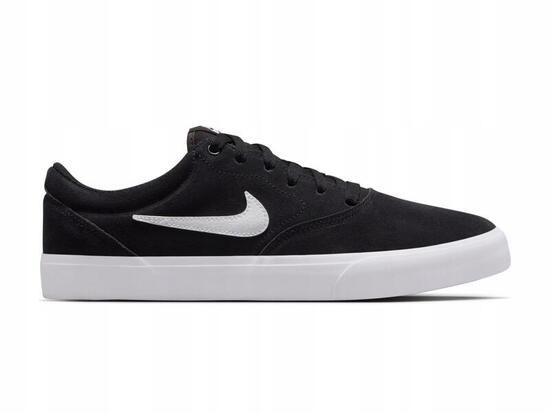 Sneakers Nike Sb Charge Zamszowe czarno-białe