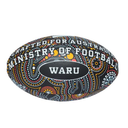 STRADIA “WARU” AFL/Aussie Rules Ball – Size 5