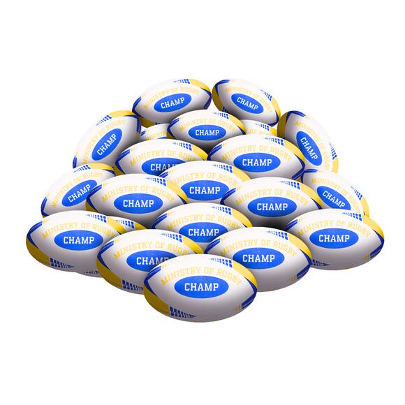 STRADIA “CHAMP” Rugby League Ball – Size 2 – Pack of 20