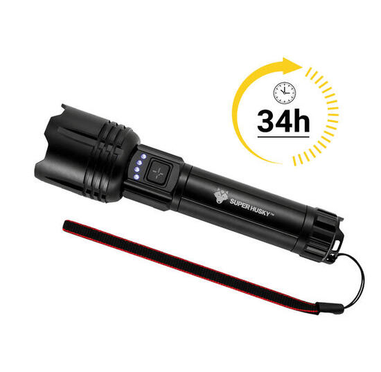 Lampe Torche Rechargeable MAX100 - 800 lm / Batterie française reconditionnée