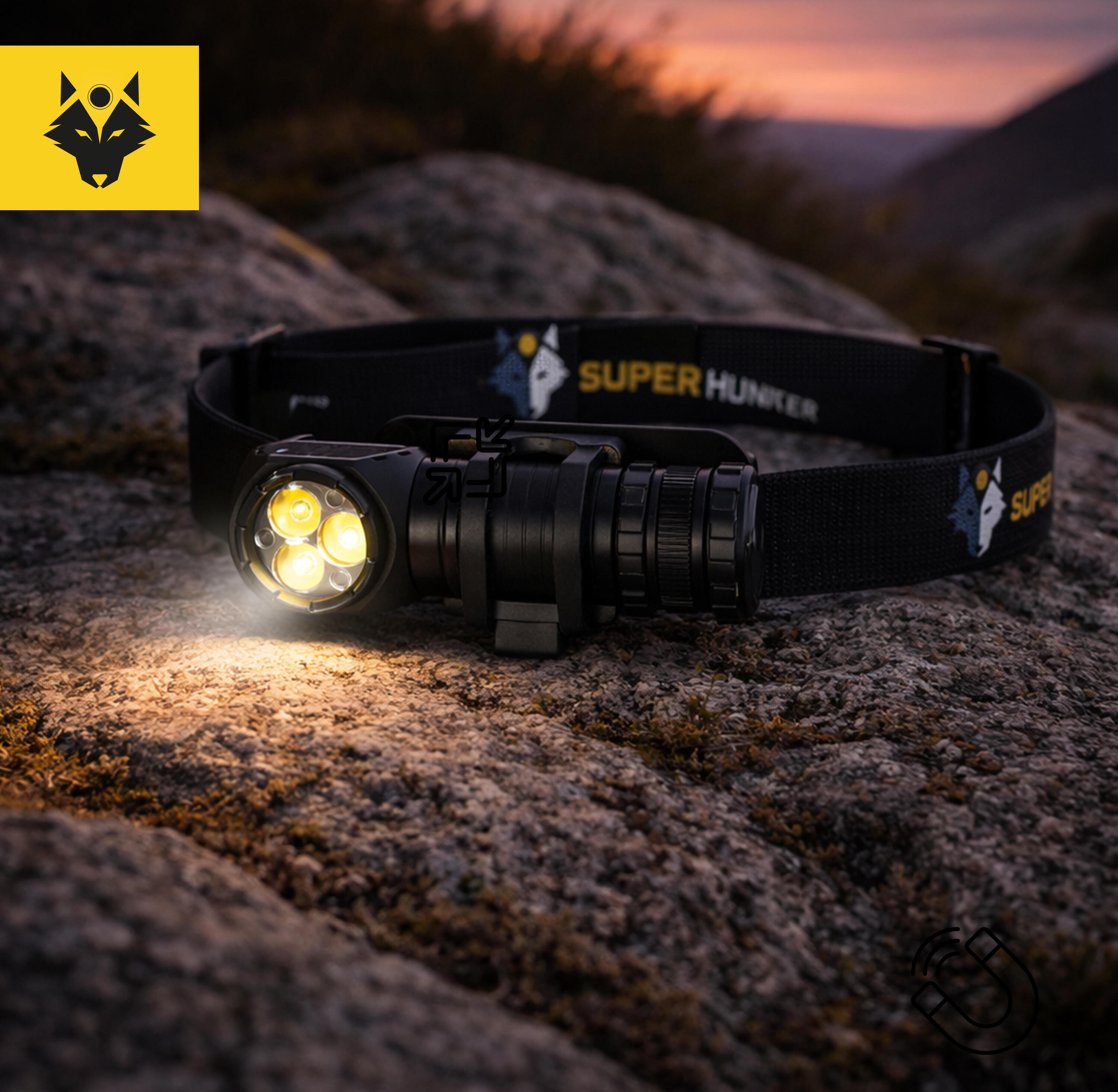 Lampe frontale 600 Lumens Rechargeable LITE300 5/7