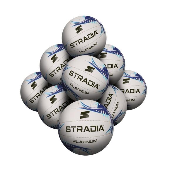 STRADIA “PLATINUM” Netball – Size 5 – Pack of 10
