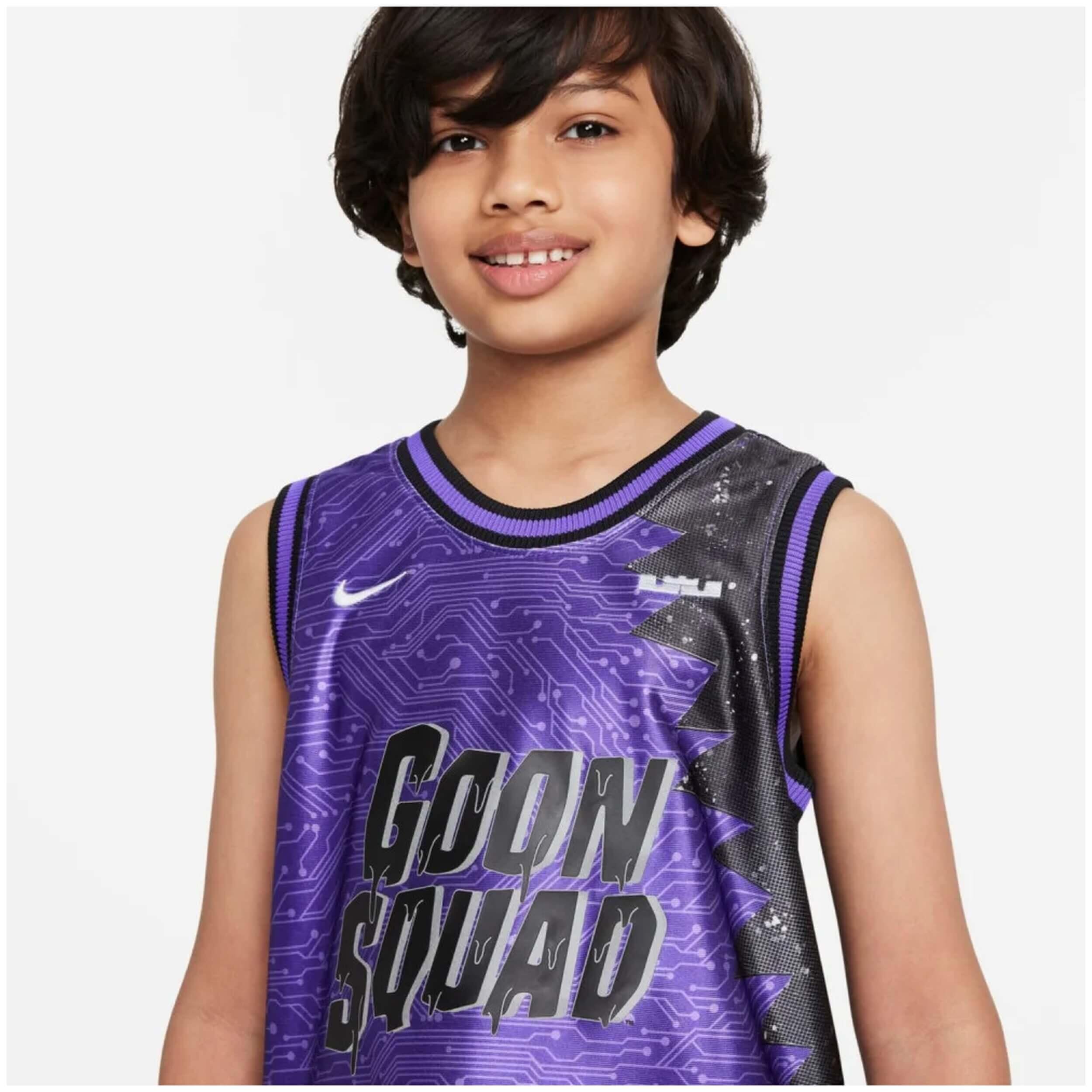 Camiseta de baloncesto Nike modelo DM2974-560 para niños unisex 3/5