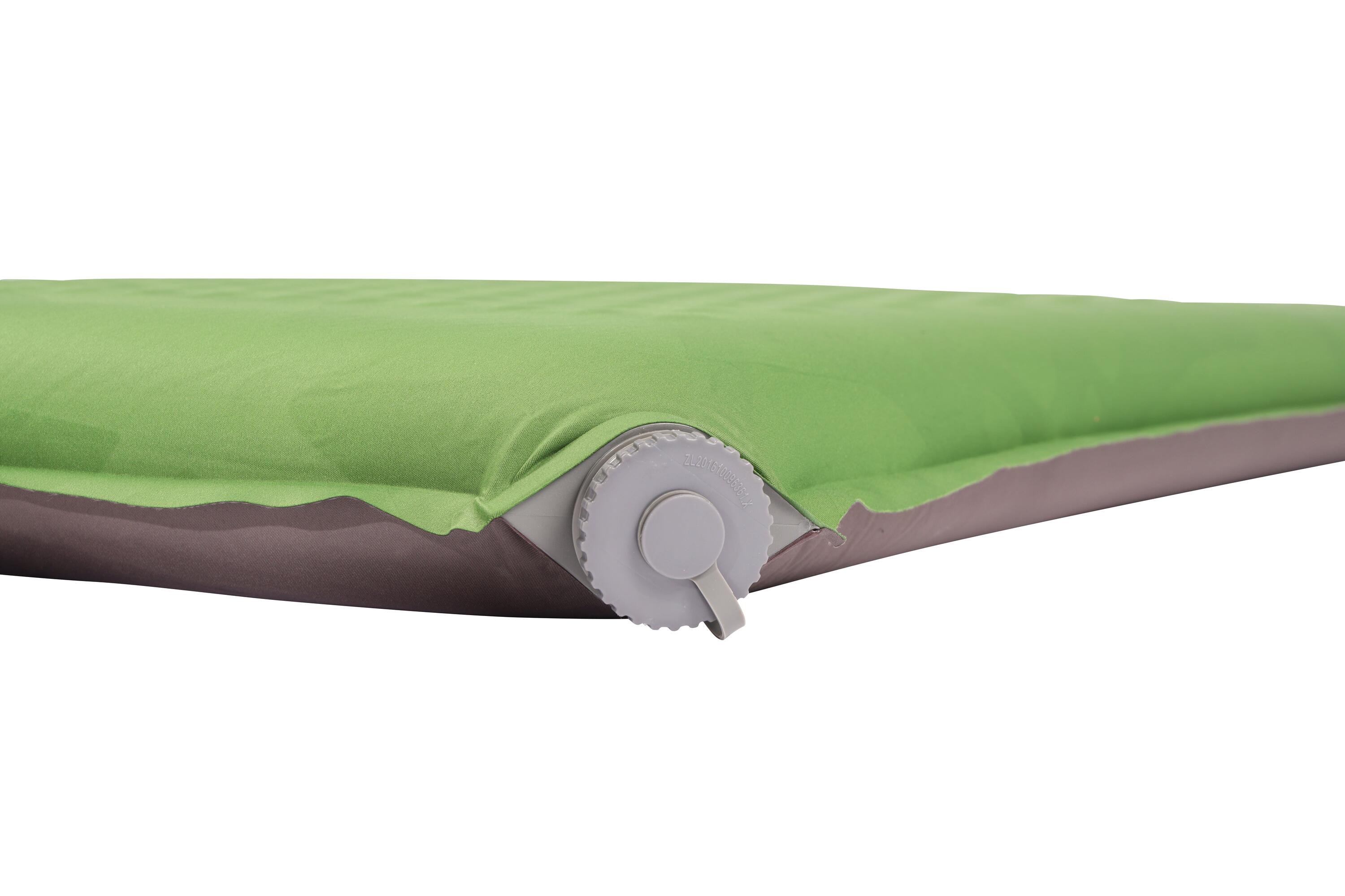 Tapis de sol autogonflant camping 198x65x10 cm Vert TPU - Human Comfort Culoz 5/5