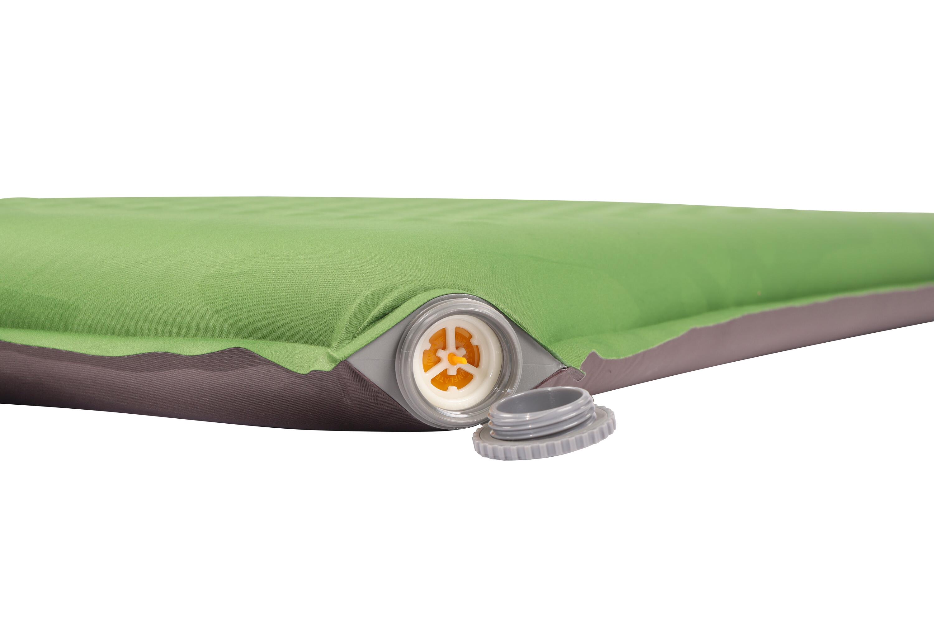 Tapis de sol autogonflant camping 198x65x7,5 cm Vert TPU - Human Comfort Culoz 4/5