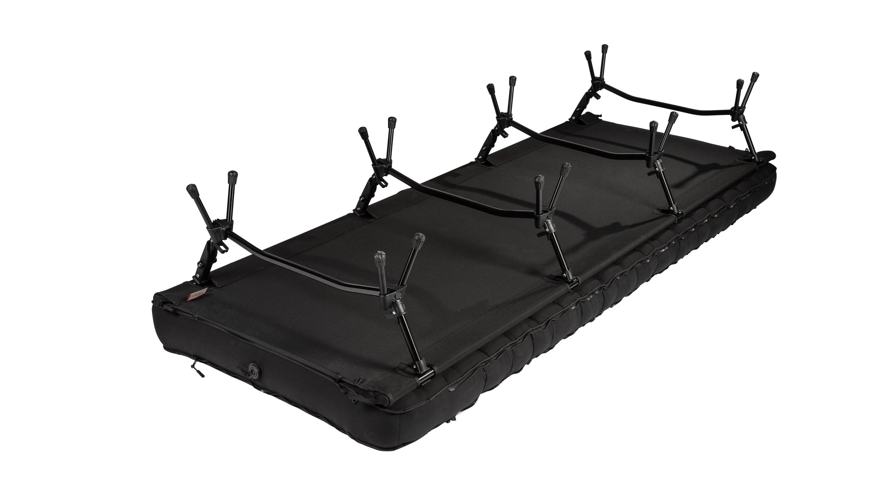 Veldbed Camping met luchtmatras 203x80x40 cm koppelbaar Thivet High Sleeper 4/7