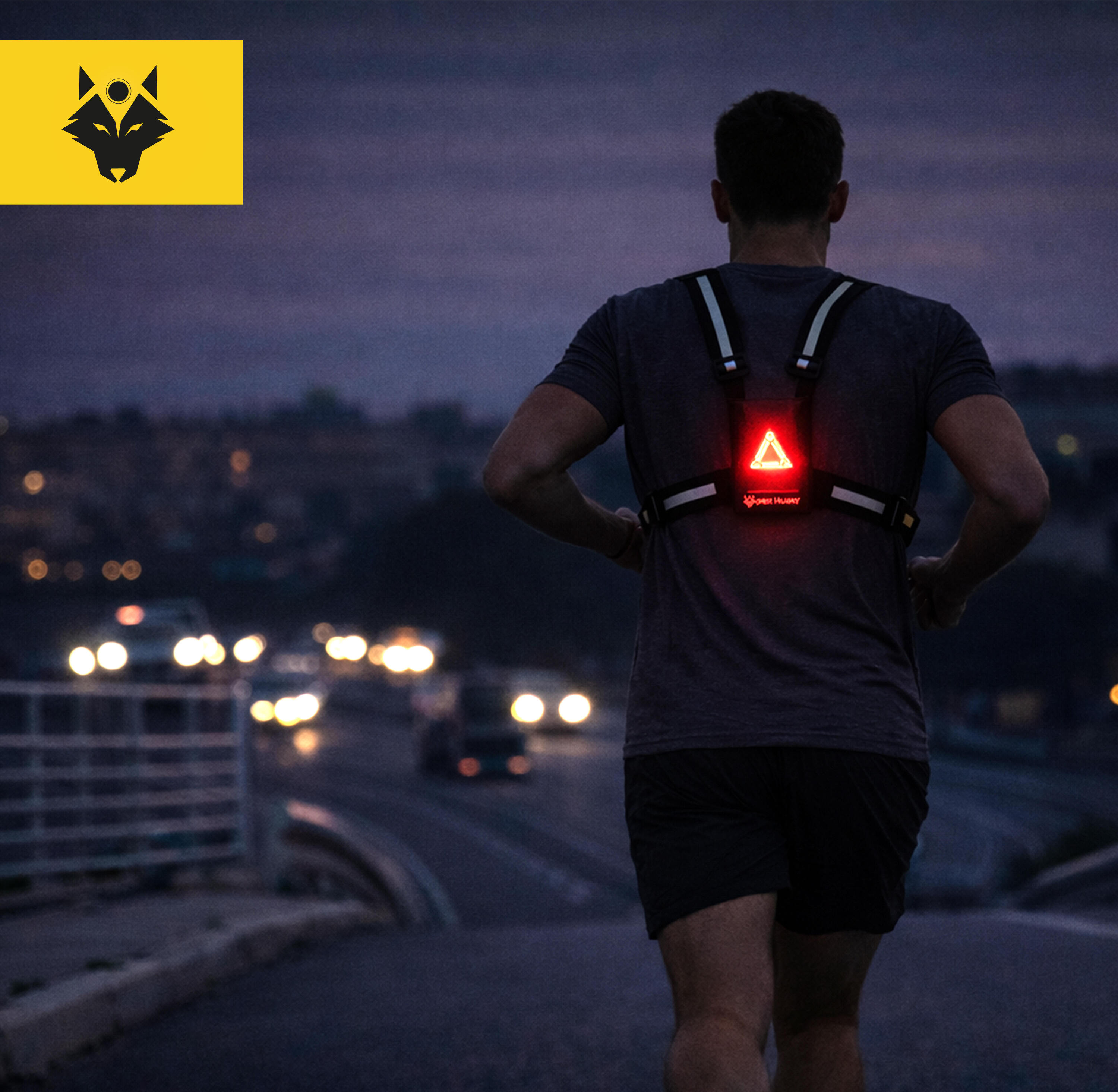 Éclairage Torse et Dos RUN700 - 500 Lumens Rechargeable 3/6