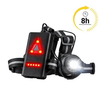 Éclairage Visibilité Torse et Dos Rechargeable RUN700 - 500 Lumens