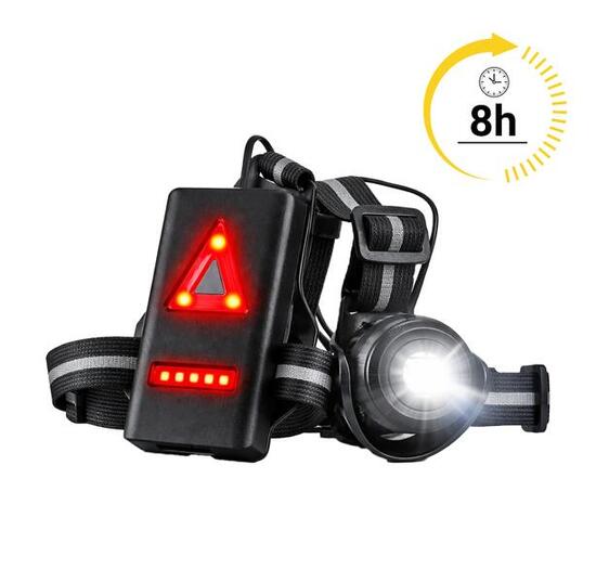 Éclairage Visibilité Torse et Dos Rechargeable RUN700 - 500 Lumens