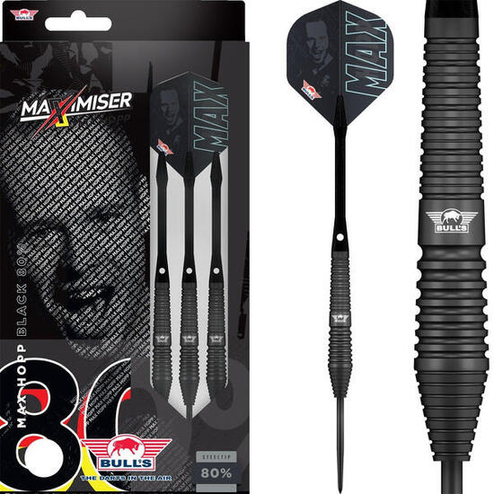 BULLS Max Hopp 80% Black Steeltip 24 g