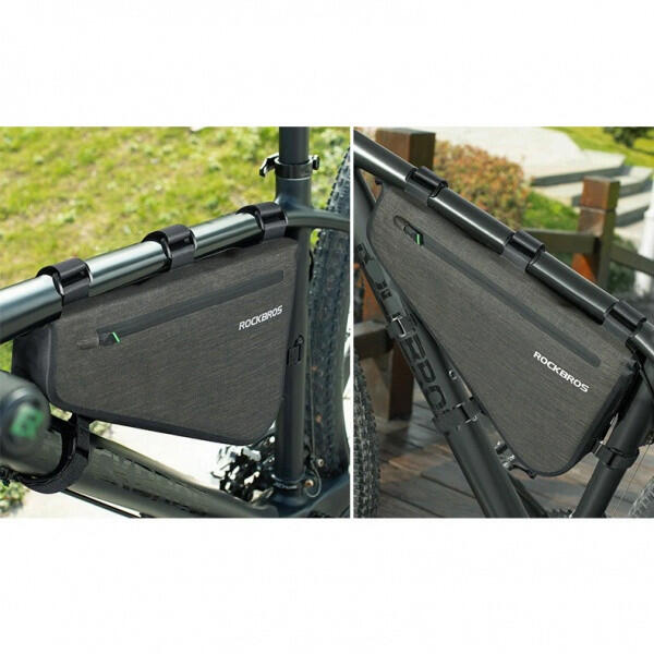 Torba rowerowa trójkątna pod ramę ROCKBROS AS-017-1 8 L sakwa wodoodporna 5/7