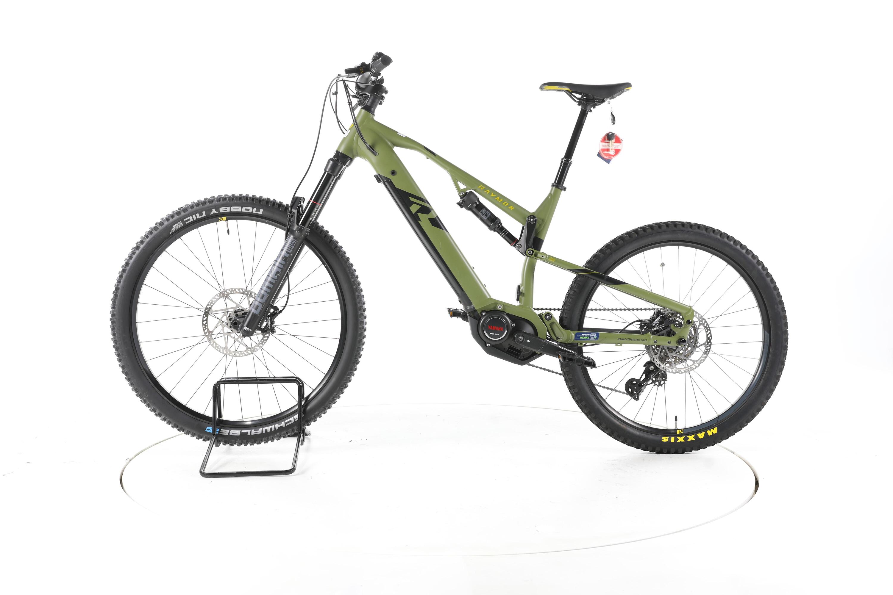 Reconditionné - R Raymon TrailRay 160E 8.0 Fully E-Bike - Très Bon 6/7