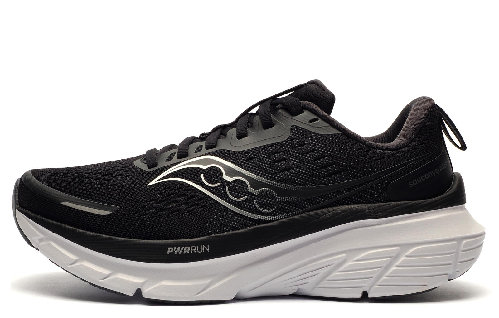 Saucony Guide 18 Men's Running Shoes - Maximum Cushioning Stability - Black 1/5