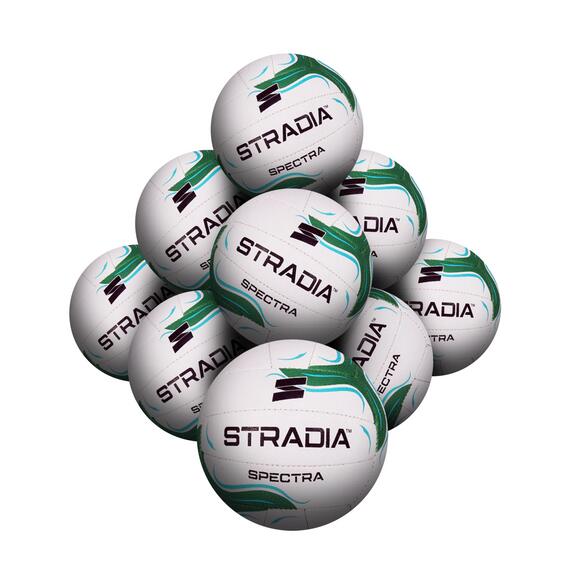 STRADIA “SPECTRA” Netball – Size 5 – Pack of 10