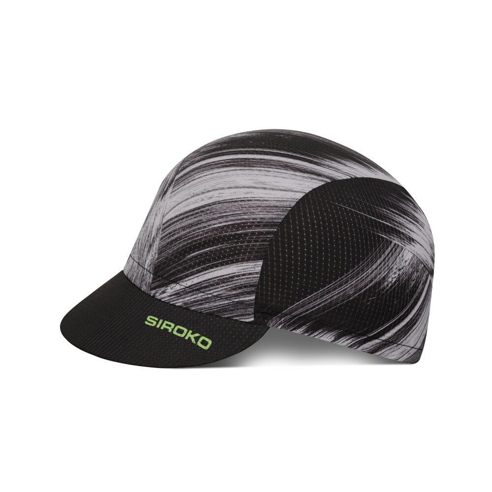 Men & Women Cycling retro cap Classique Black Black