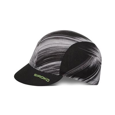 Heren en dames fietsen retro fietspet classique black zwart