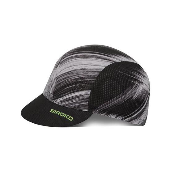 Casquette vélo rétro Cyclisme Homme et Femme Classique Black Noir