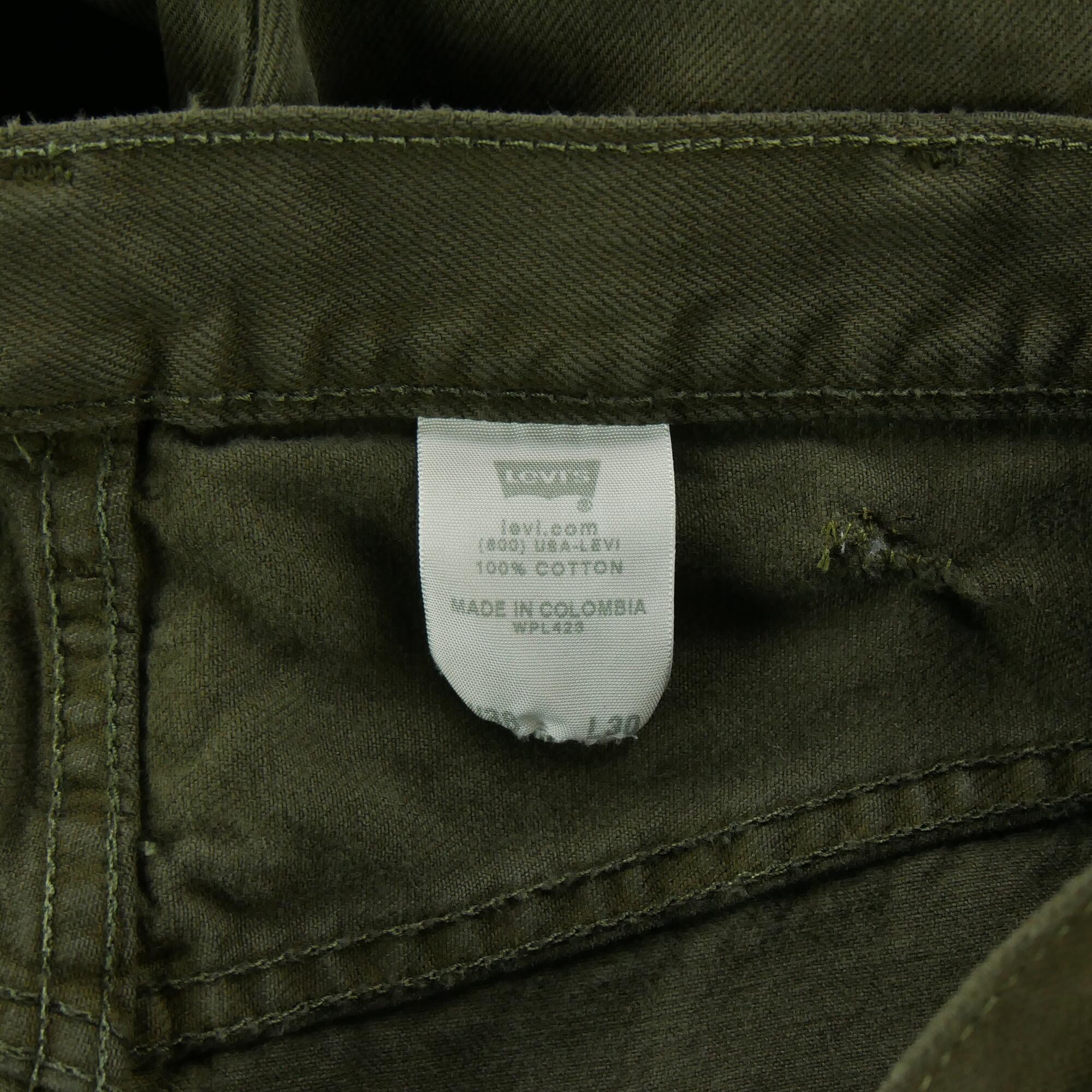 Segunda Vida - Jean Hombre Levi Strauss 501 - Muy Bueno 7/7