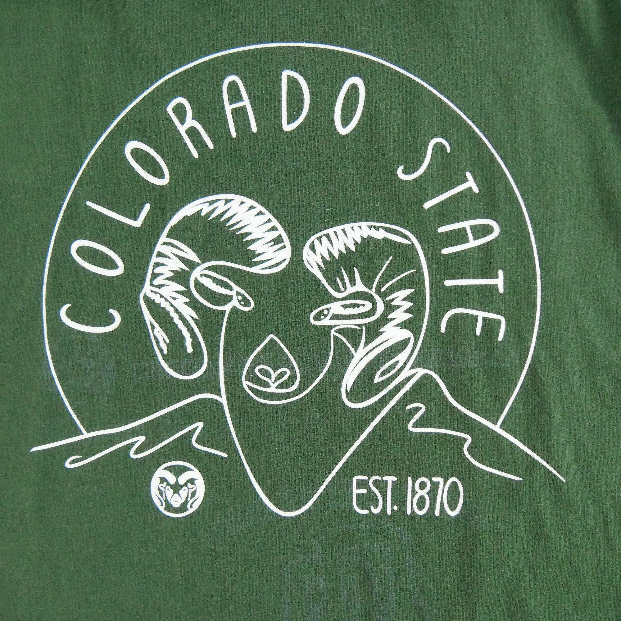 Seconde vie - T-shirt manches courtes Homme  Vert - État correct 3/7