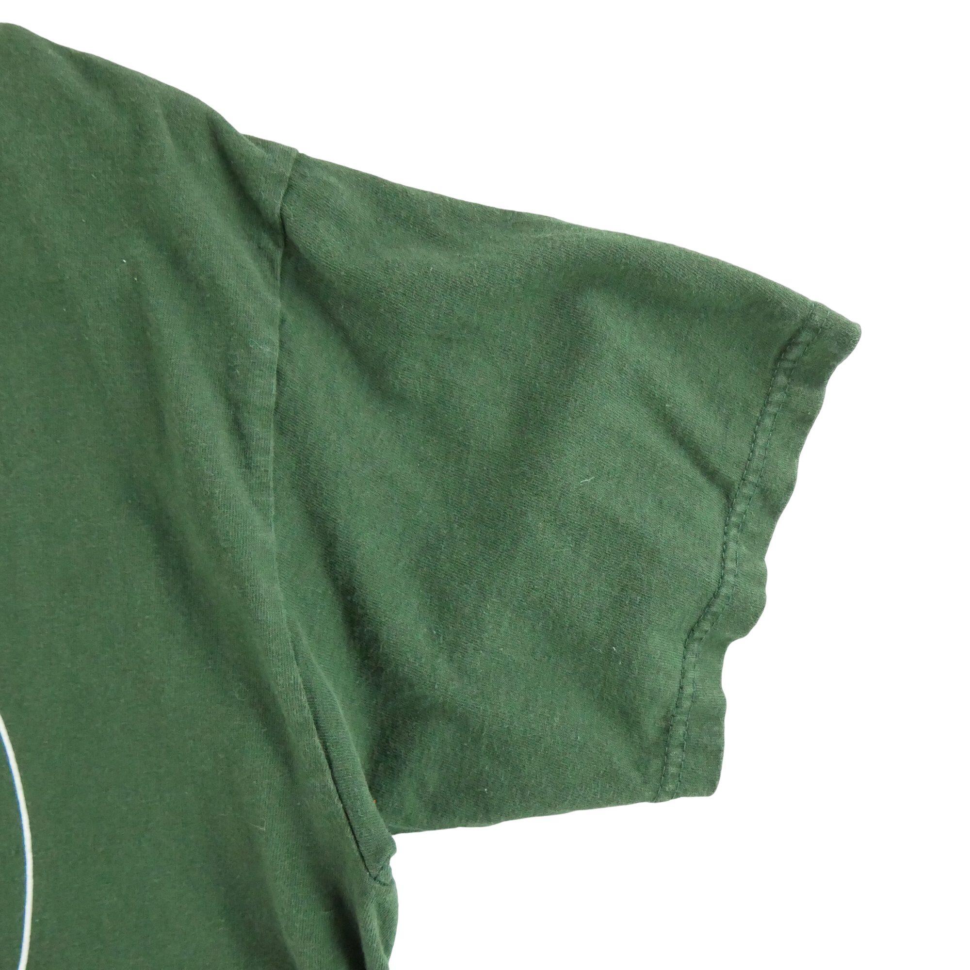 Seconde vie - T-shirt manches courtes Homme  Vert - État correct 5/7