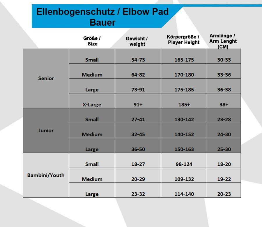 Ellenbogenschutz Bauer Pro Series Senior 2/2