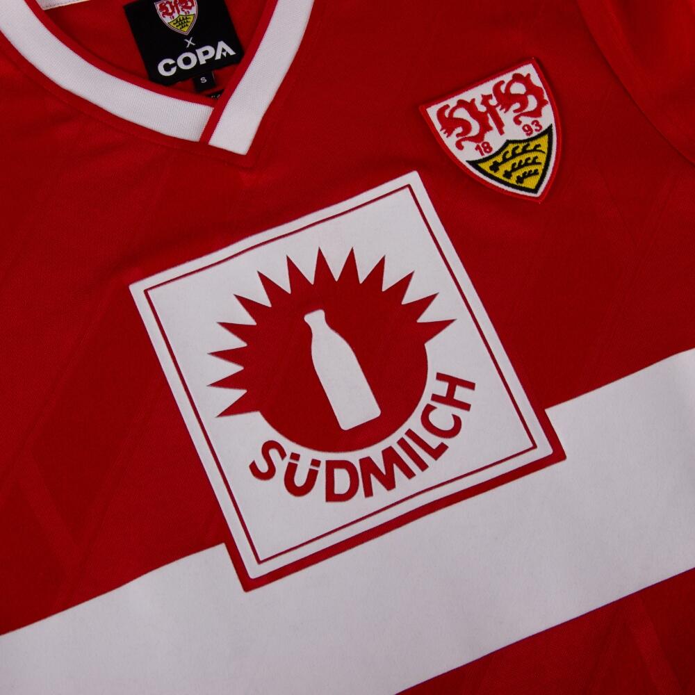 COPA Retro Trikot VFB Stuttgart 1987/89 red 5/7