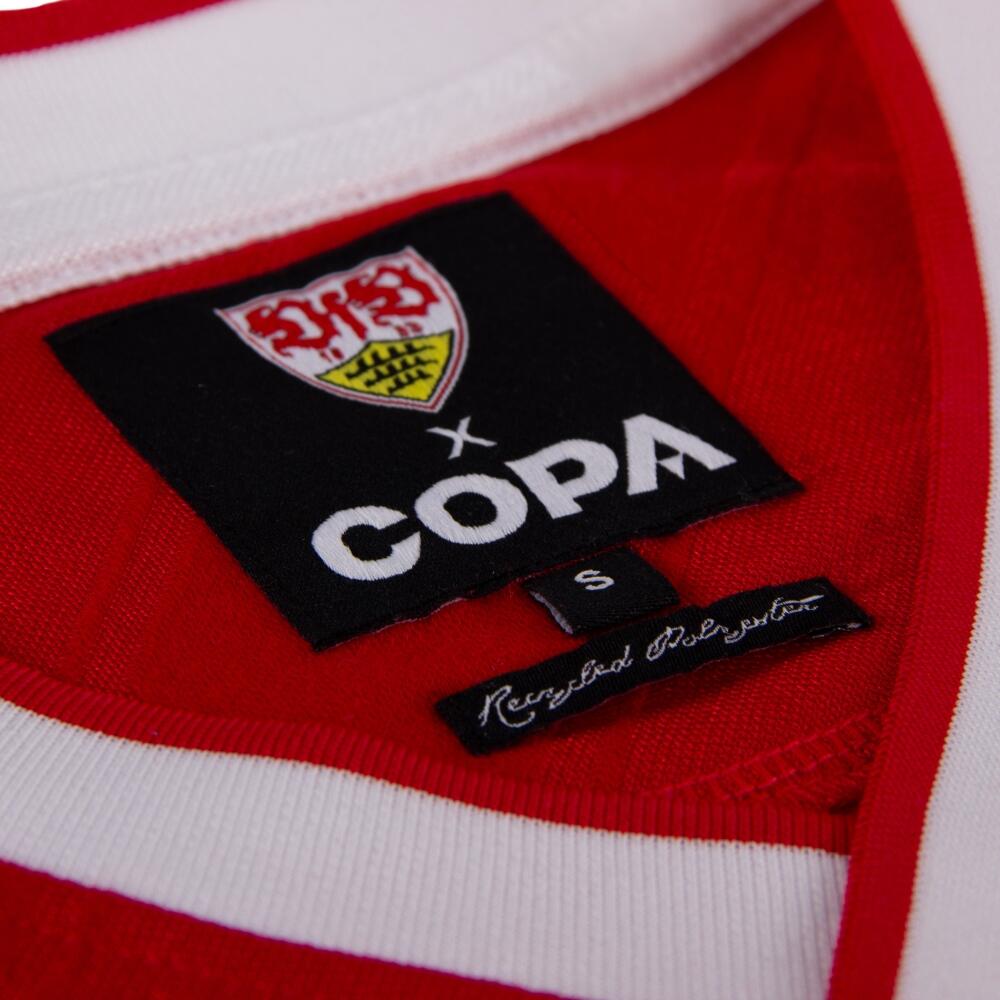 COPA Retro Trikot VFB Stuttgart 1987/89 red 4/7