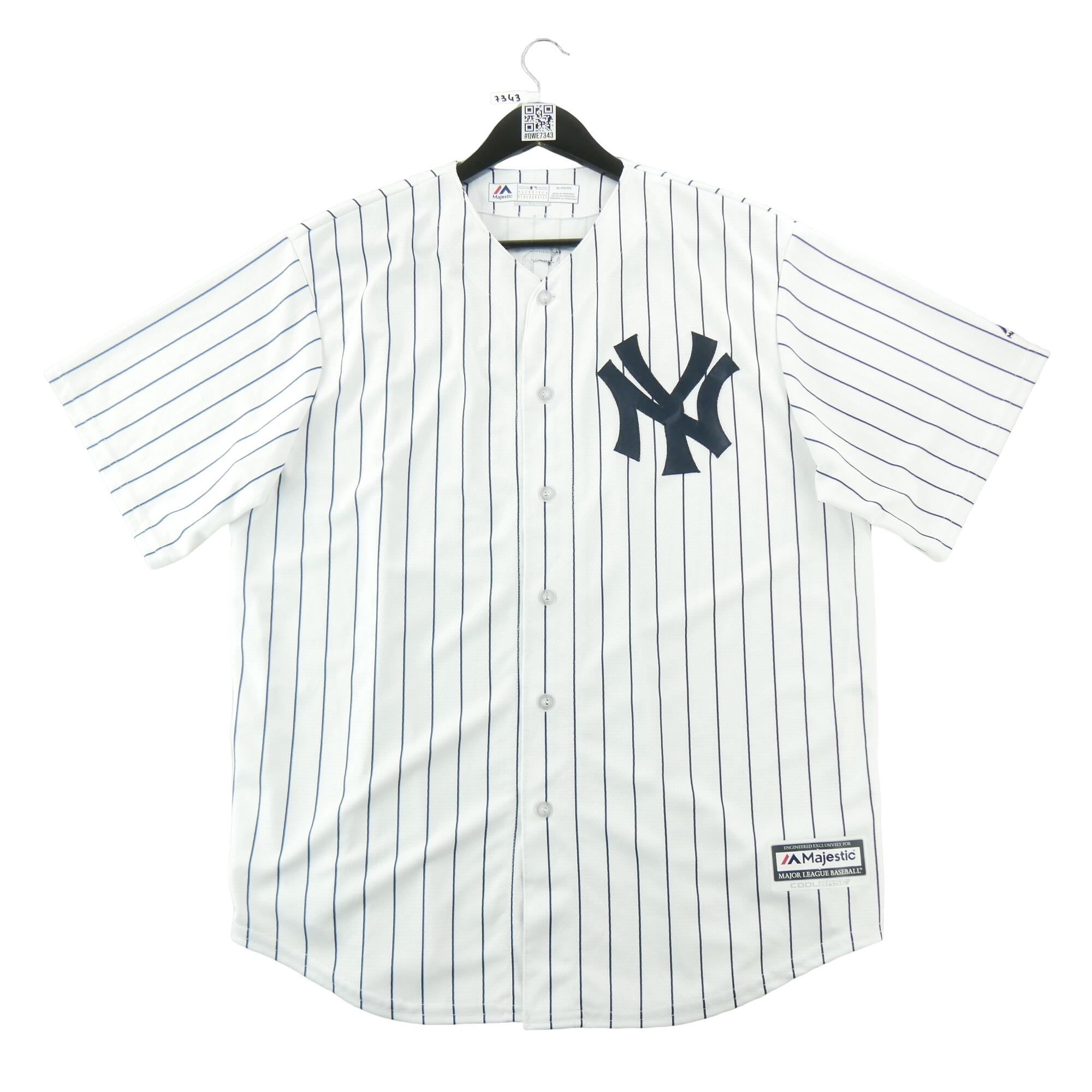 Segunda Vida - Majestic Camiseta Hombre MLB New York Yankees - Excelente 3/7