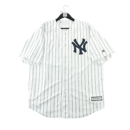 Seconde vie - Maillot Homme MLB New York Blanc - Excellent