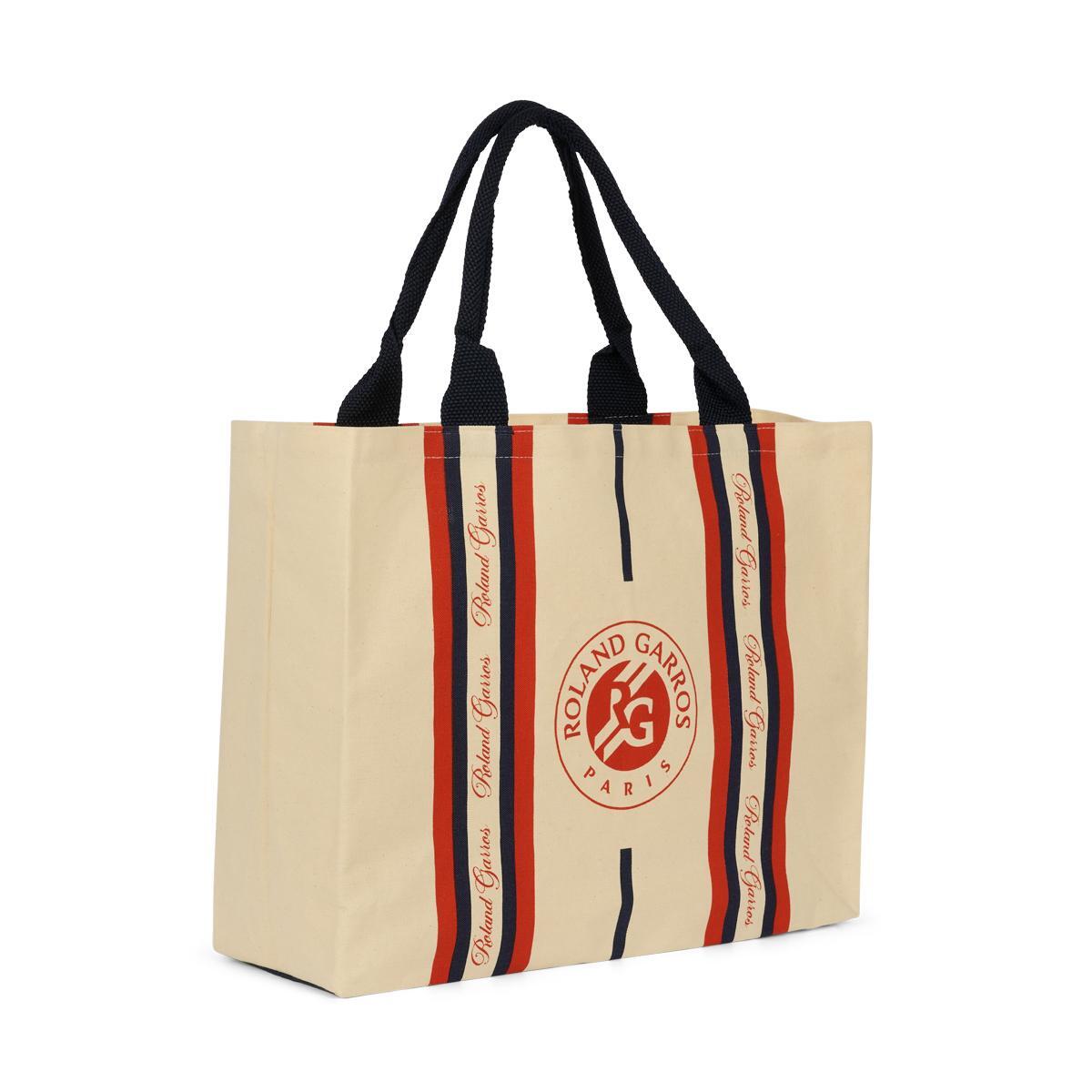 Sac shopping réutilisable Heritage Roland-Garros - Ecru 4/5