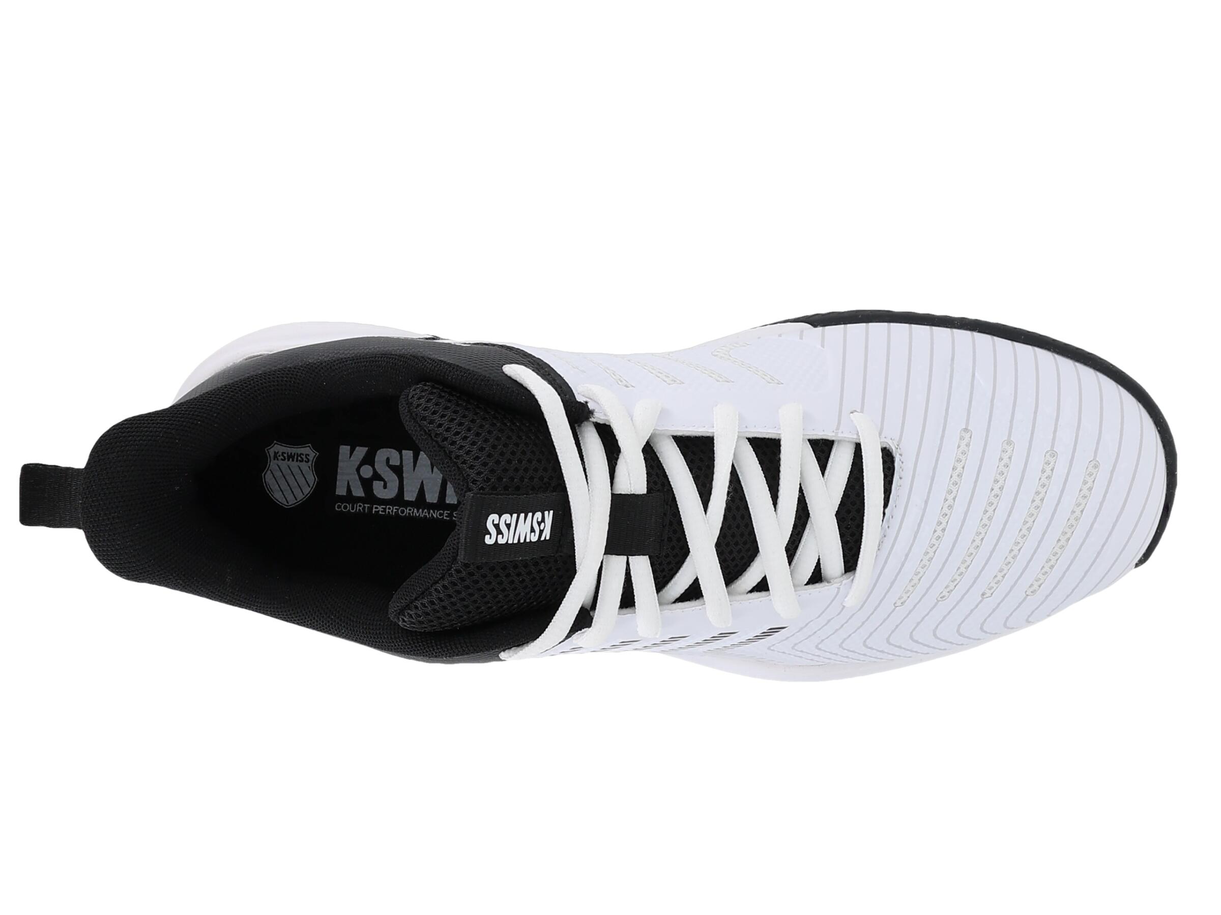 K-Swiss Tennisschuh Ultrashot Light weiß/schwarz - Herren UK 10.0 (EU 44.5) 7/7
