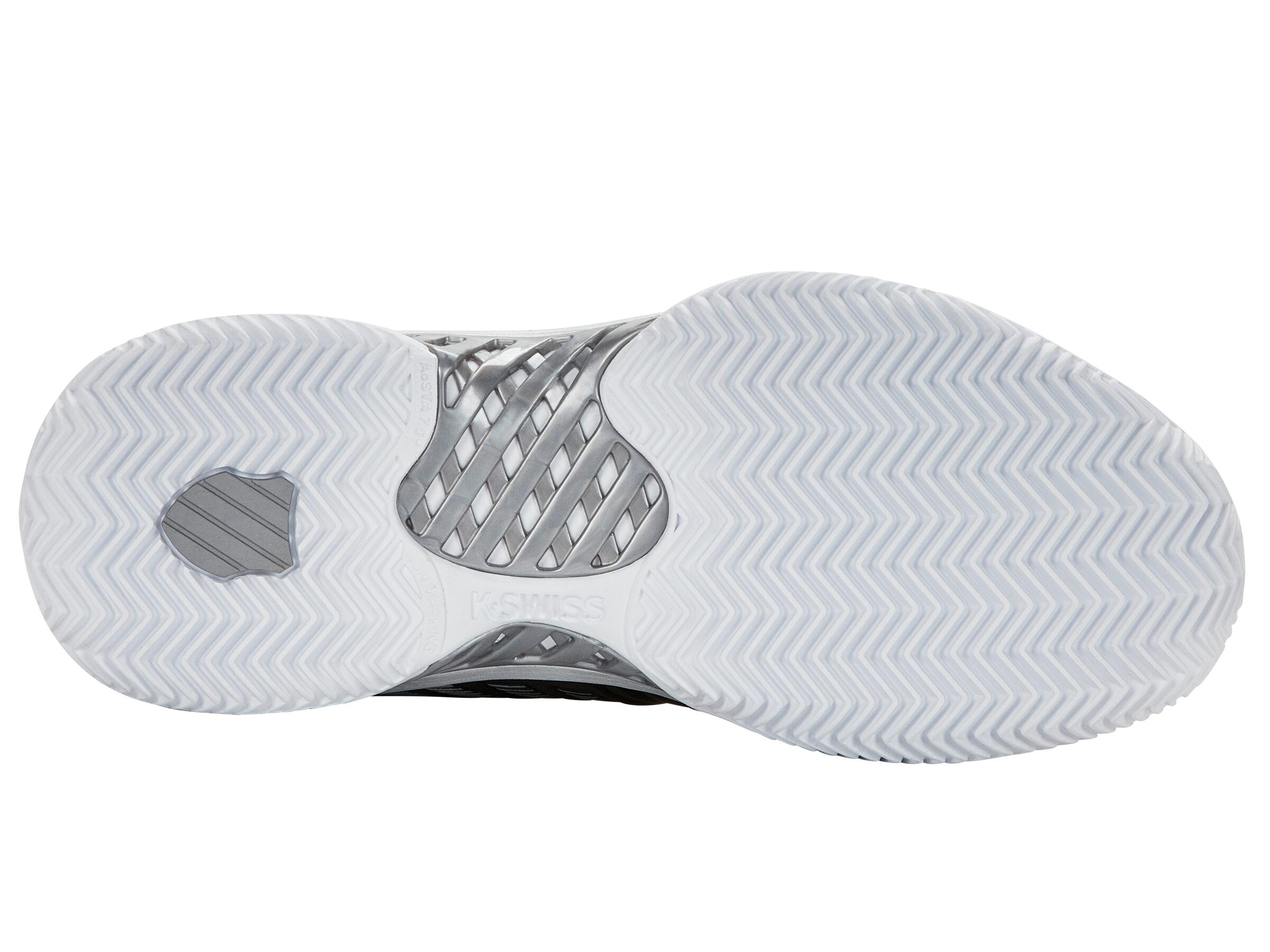 K-Swiss Tennisschuh Express Light 3 Clay schwarz/silber - Damen EU 41.0 6/7
