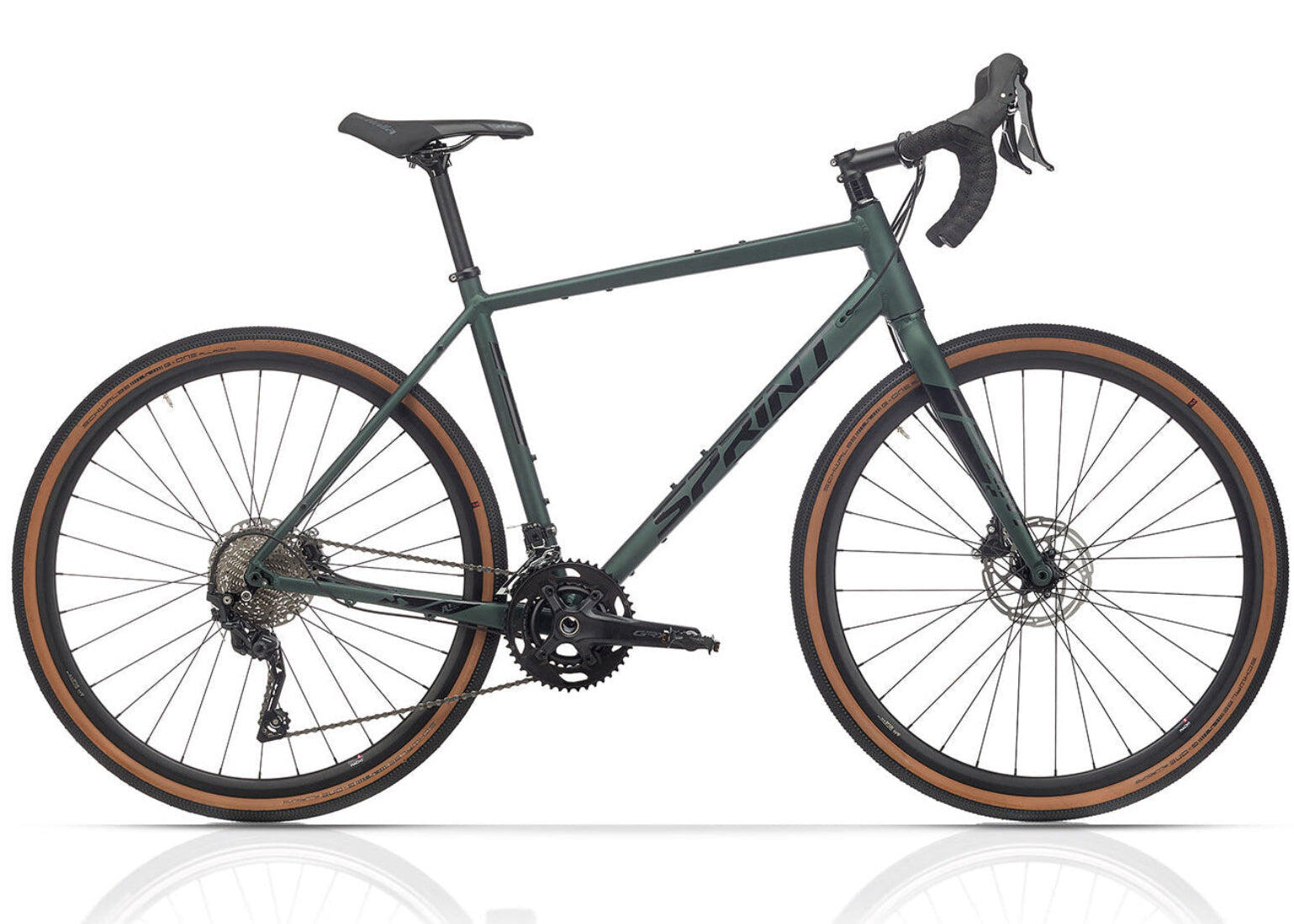 Vélo Gravel homme 28" WHISPER ELITE HD 2 x 10 vitesses Shimano SHIMANO GRX-400 1/3