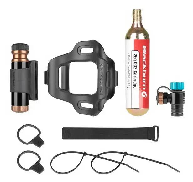 BLACKBURN Pro Plugger Set di riparazione pneumatici a CO₂ - Cartuccia da 25 g 2/5