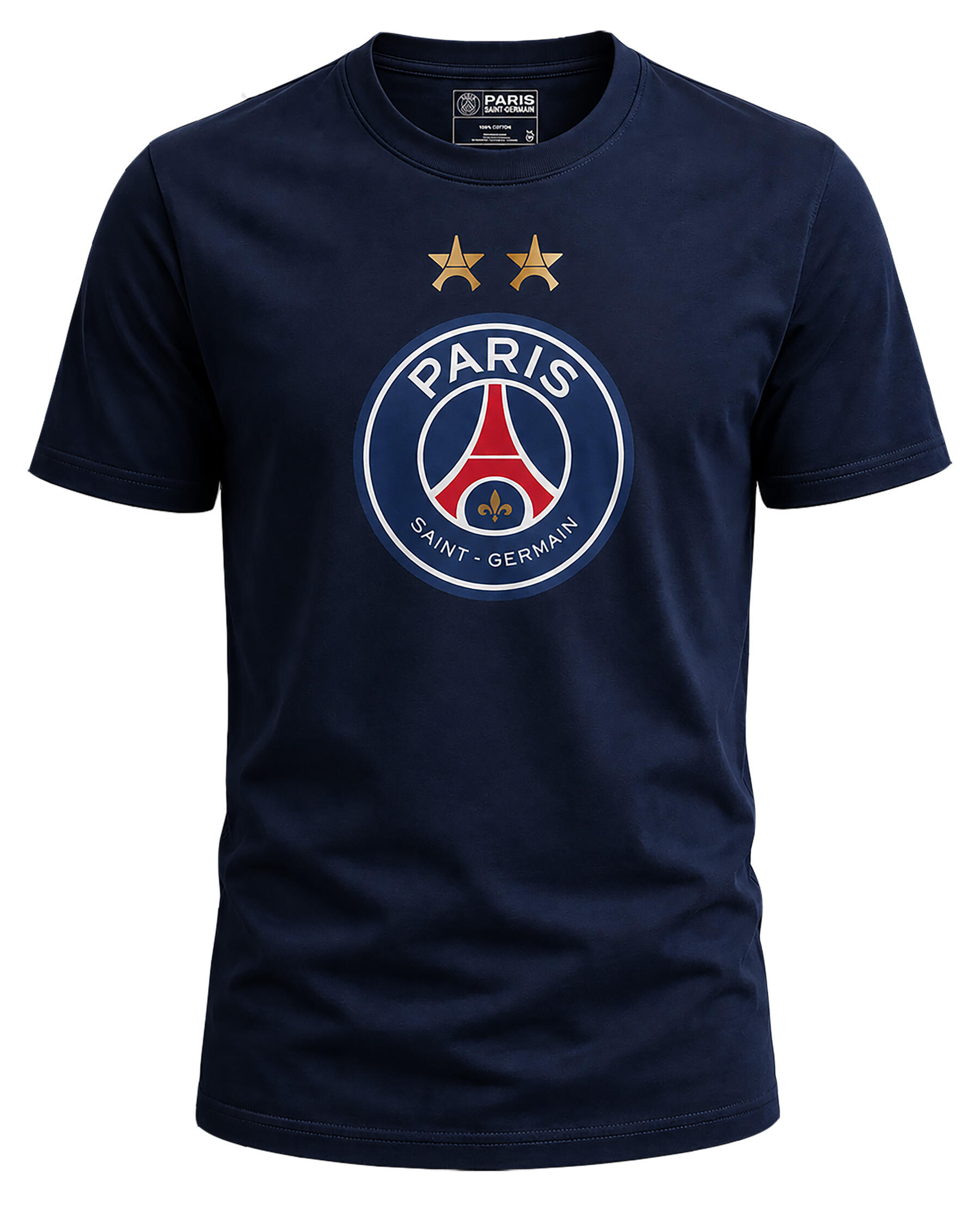 T-shirt PSG - 2 étoiles - Collection officielle PARIS SAINT GERMAIN 1/3