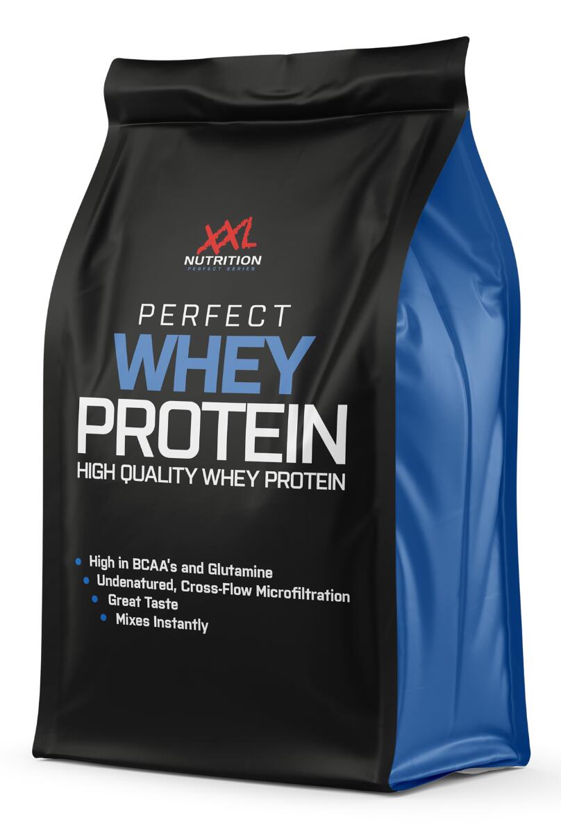 Perfect Whey Protein - Tot 79,3% Proteïne, Eiwitpoeder - Aardbei - 2000 gram 1/2