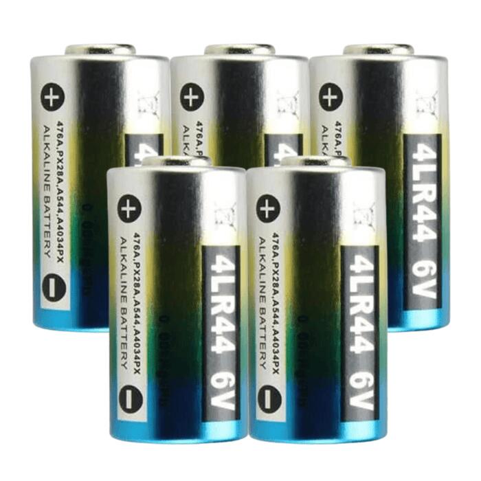 5 Pack 4LR44 6V Alkaline Battery PX28A