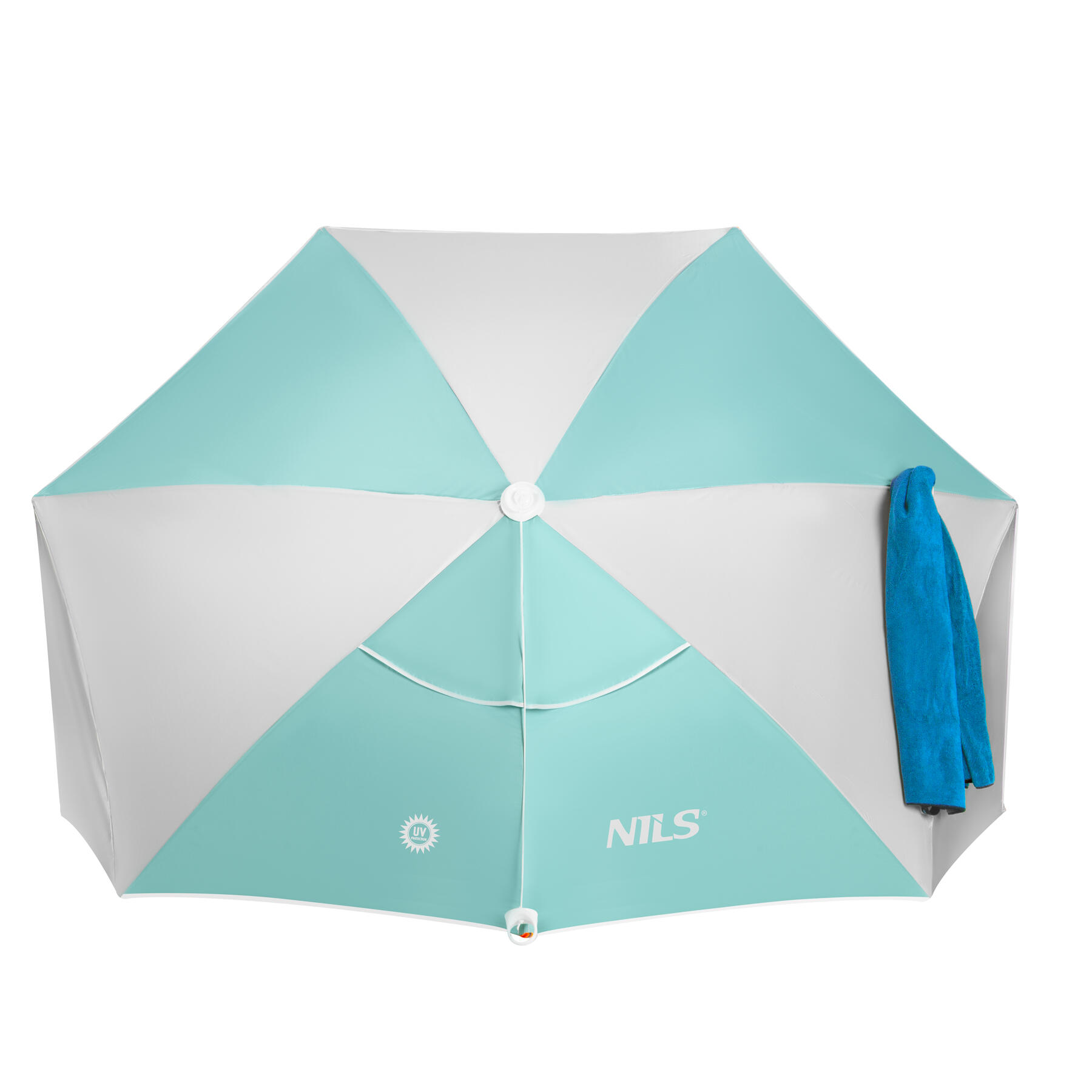NC4803 PARASOL - PARAWAN PLAŻOWY 2 W 1 NILS 6/7
