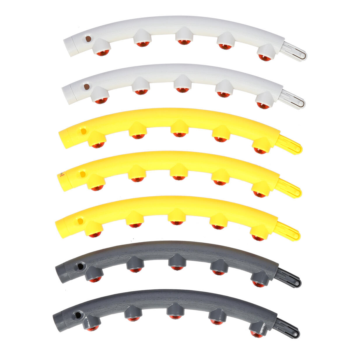 Masážní hula hoop obruč HMS HHP005 85 cm 3/7
