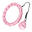 Hula hoop Plus Size fitness reglabil cu greutate și masaj 360° HMS HHW11