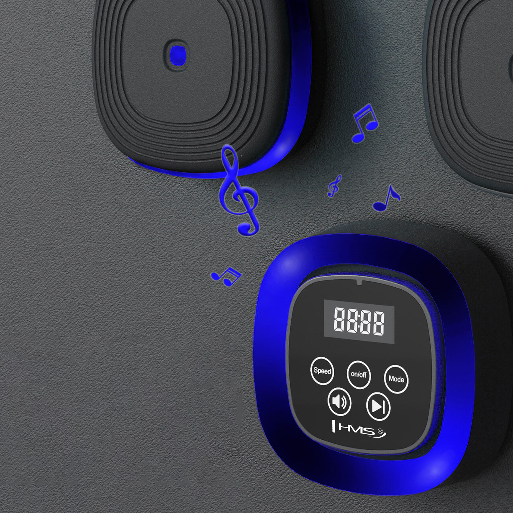 Tarcza bokserska modułowa bluetooth z muzyką i rękawicami TB05 HMS 2/7