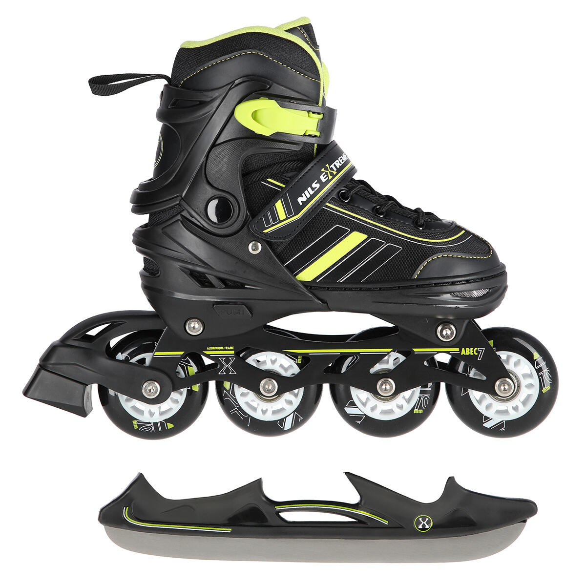 Inline skates voor kinderen met verwisselbare ijshockeyslip Nils Extreme NH18191 3/7
