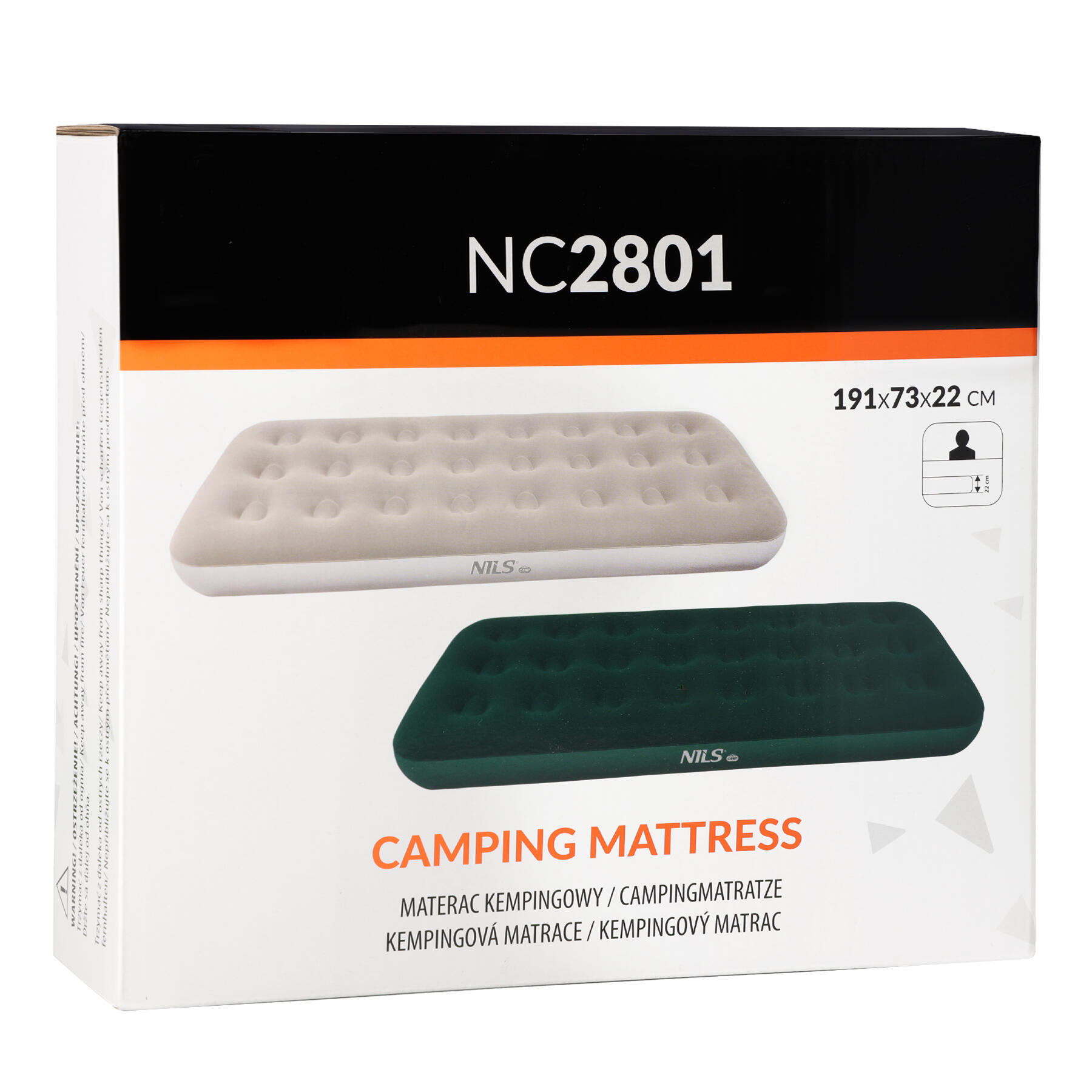 Matelas de camping gonflable NC2801 NILS CAMP 7/7
