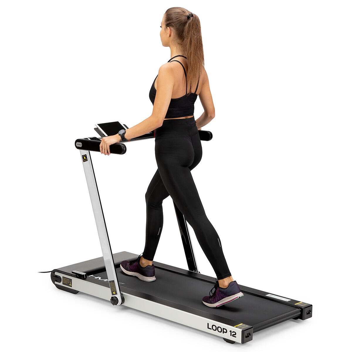 Tapis de course fitness pliable Bluetooth FitShow 1–12 km/h LOOP12 HMS 4/7