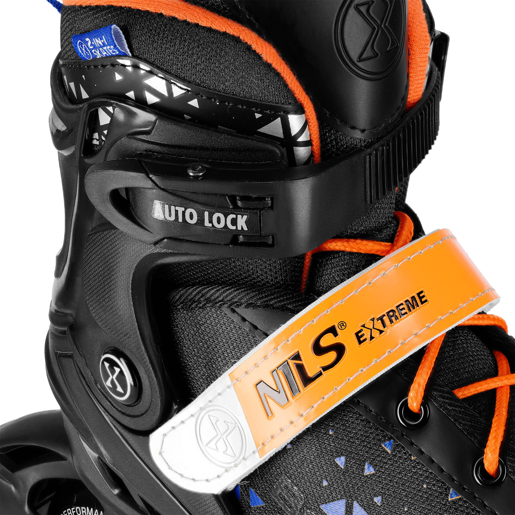 Brave Nils Extreme NH18190A 2-in-1 inline skates met hockey skate plaat 5/7